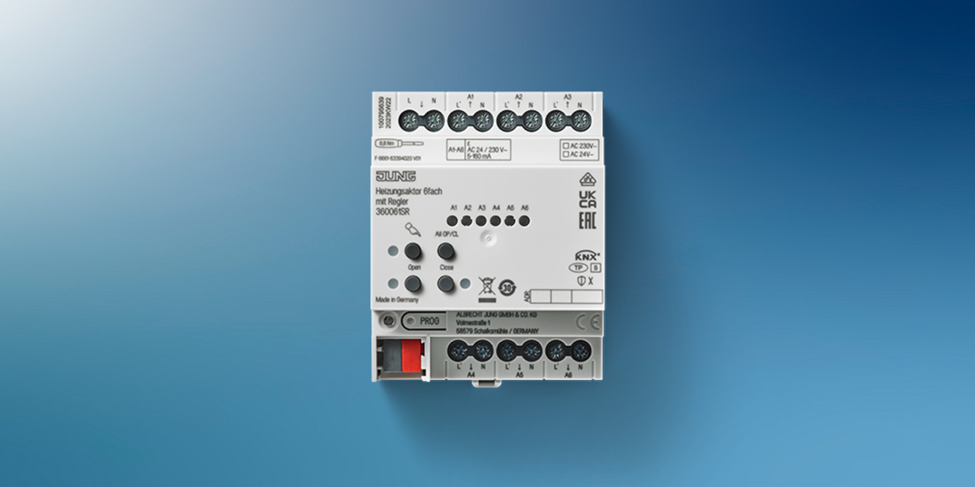 KNX Heizungsaktor 6-fach bei Blumschein Elektrotechnik in Bad Langensalza